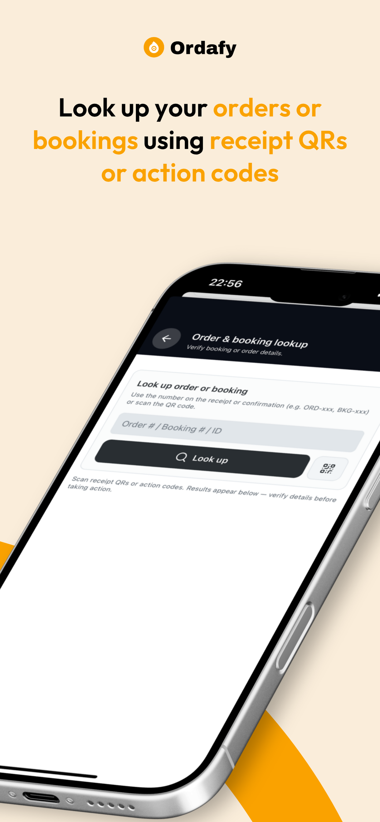 Find any order in seconds