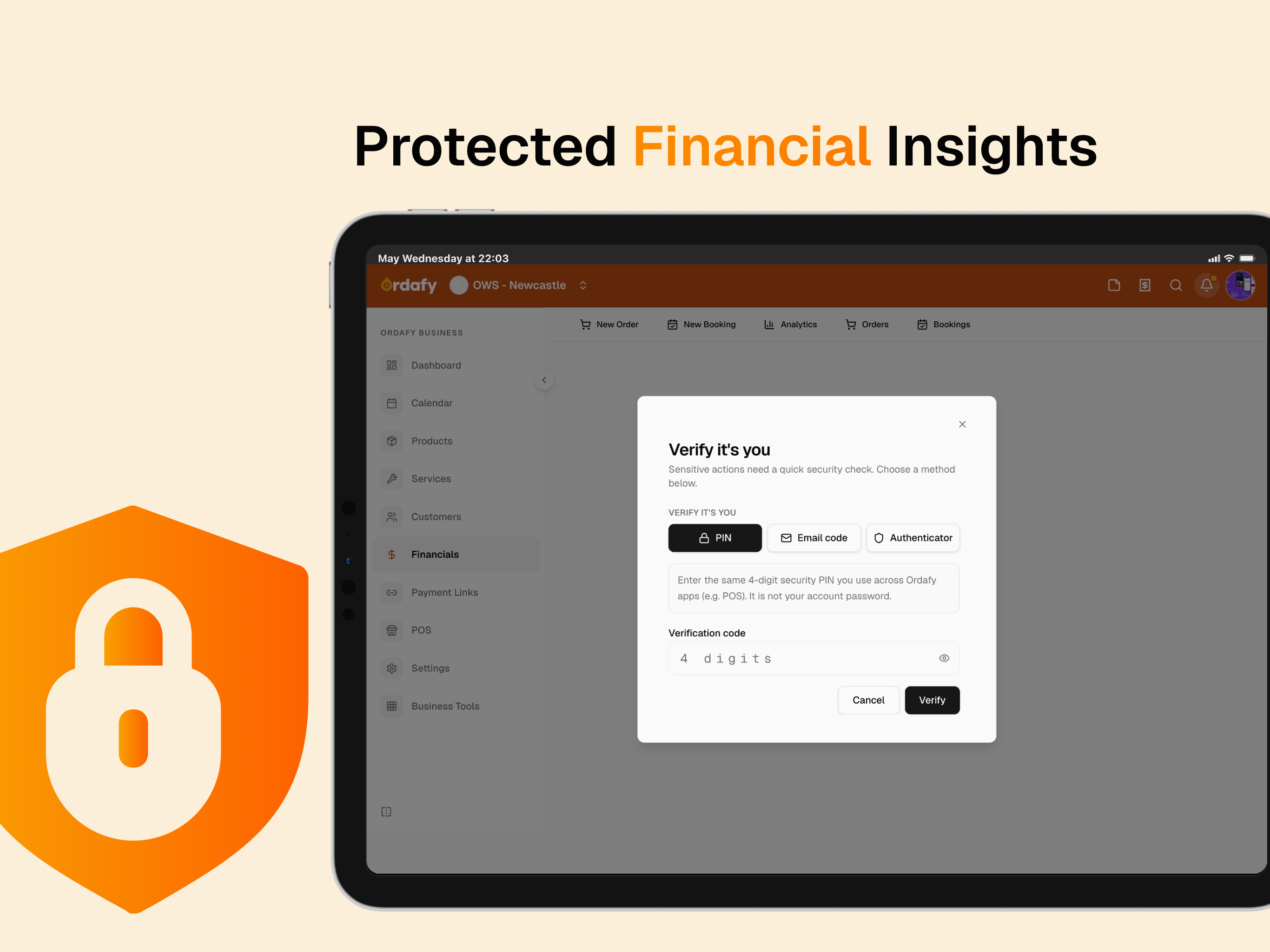Protected financial insights